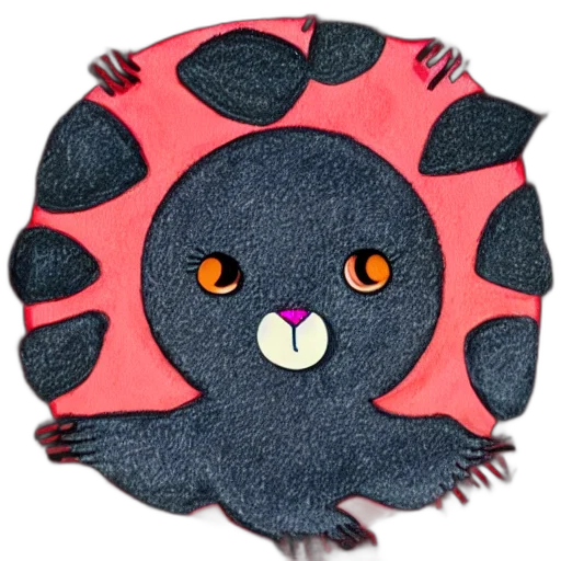 creature, mask, hat, umbrella transparent PNG cut-out