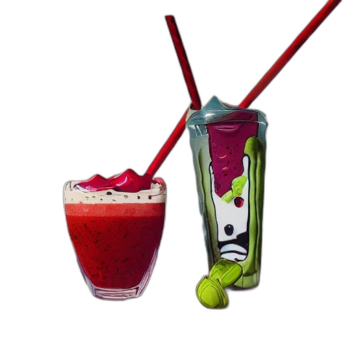 staff, food, weapon, 3d render transparent PNG cut-out