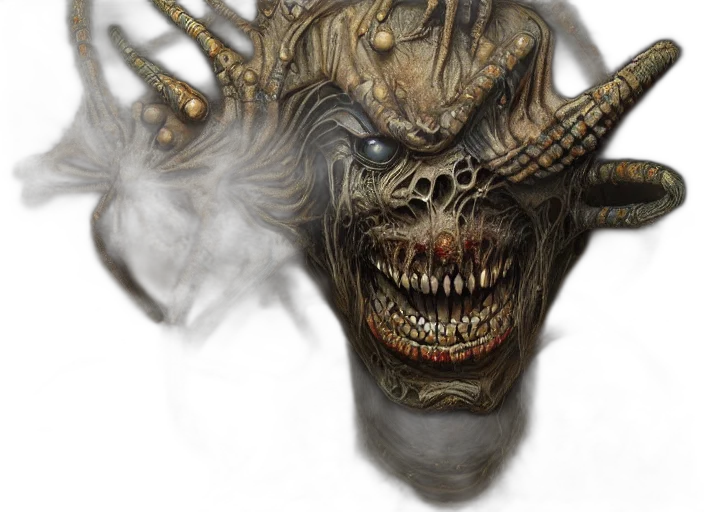 mask, face, creature, dragon transparent PNG cut-out
