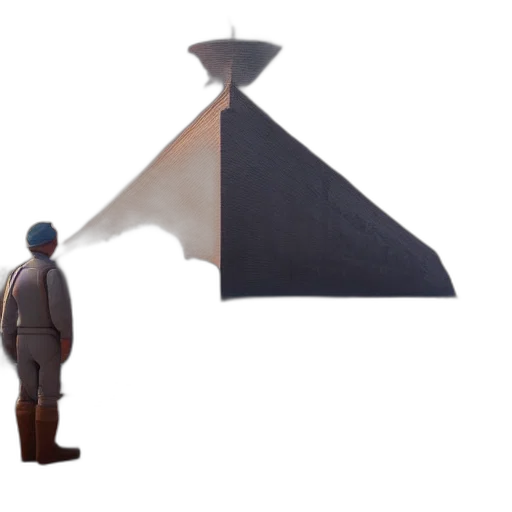 umbrella, staff, hat, weapon transparent PNG cut-out