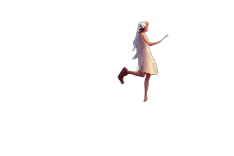 dress, shoes, robot, creature transparent PNG cut-out