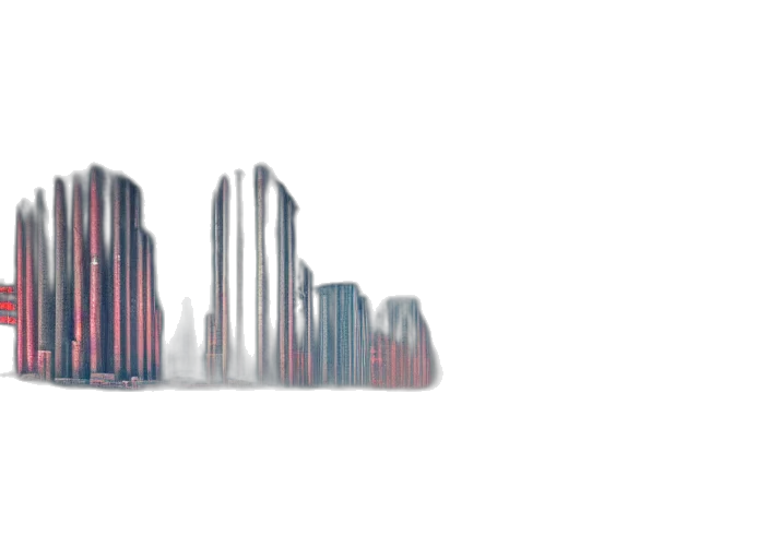 building, concept art, 3d render, pixel art transparent PNG cut-out