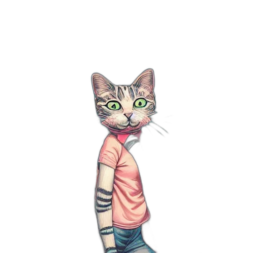 staff, animal, pixel art, concept art transparent PNG cut-out