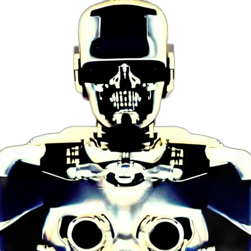 robot, mask, face, staff transparent PNG cut-out