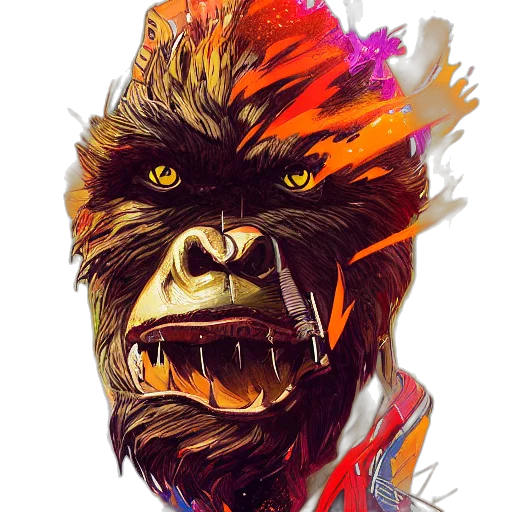 creature, animal, face, mask transparent PNG cut-out