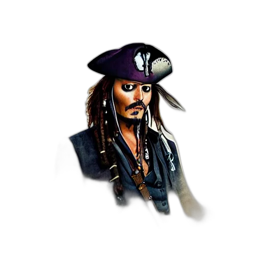 hat, jewelry, staff, cartoon transparent PNG cut-out