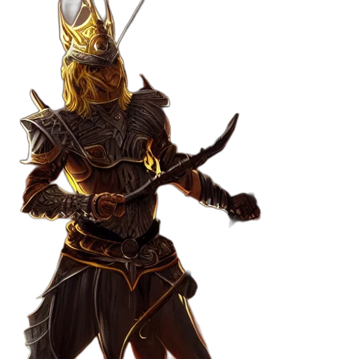 sword, staff, crown, weapon transparent PNG cut-out