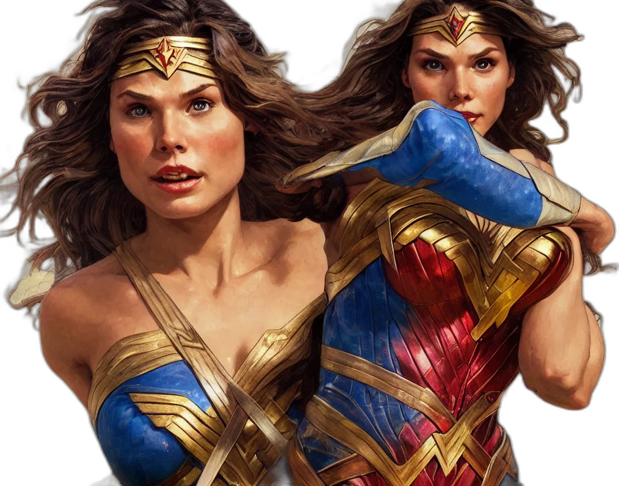 comic book art, concept art, photorealistic, fantasy art transparent PNG cut-out