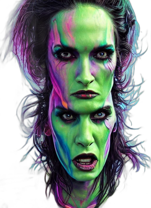 face, mask, comic book art, photorealistic transparent PNG cut-out