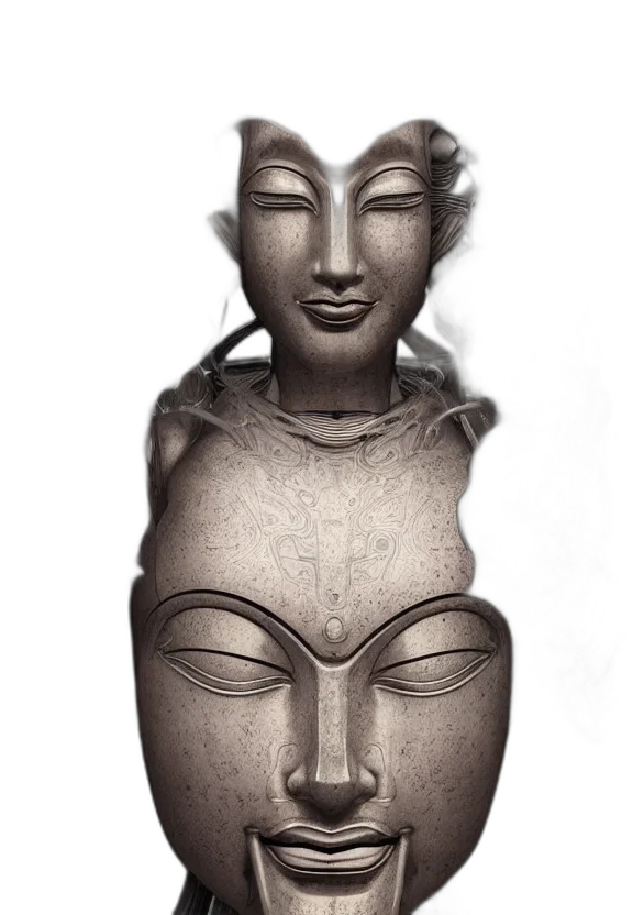 mask, face, crown, jewelry transparent PNG cut-out