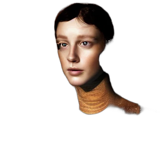 hair, face, mask, hat transparent PNG cut-out
