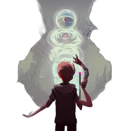robot, creature, jacket, mask transparent PNG cut-out