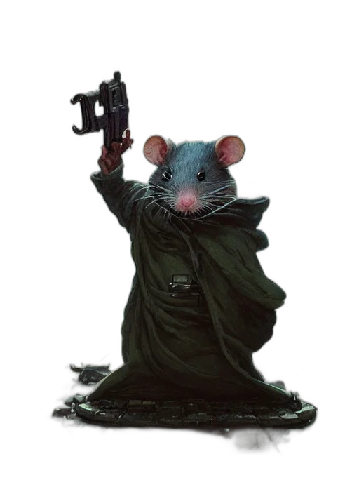 animal, weapon, staff, jacket transparent PNG cut-out
