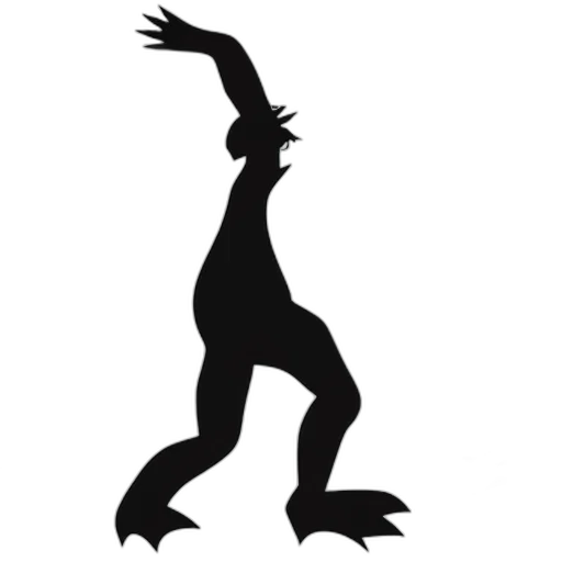 creature, animal, dragon, staff transparent PNG cut-out