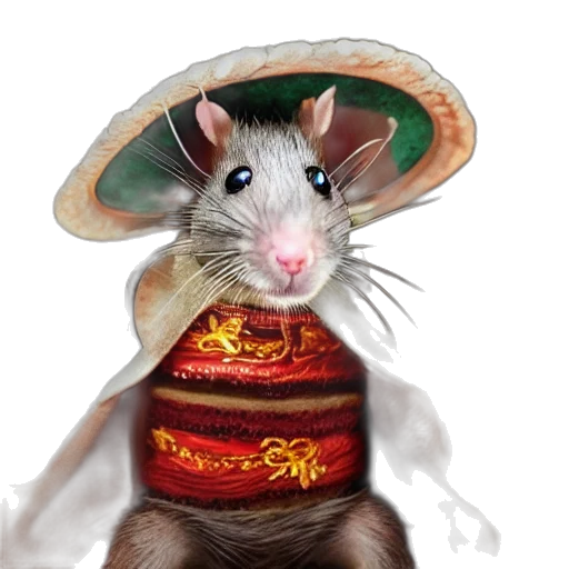 hat, animal, food, photorealistic transparent PNG cut-out