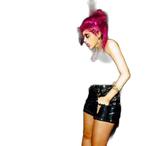 jacket, hair, creature, dress transparent PNG cut-out