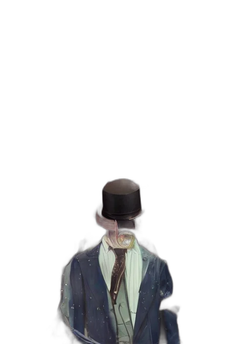 hat, mask, jacket, robot transparent PNG cut-out