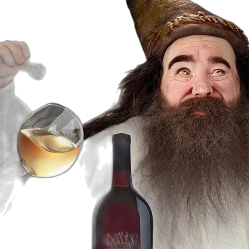 bottle, hat, concept art, 3d render transparent PNG cut-out
