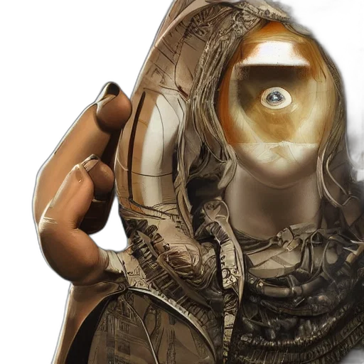 mask, face, jewelry, robot transparent PNG cut-out