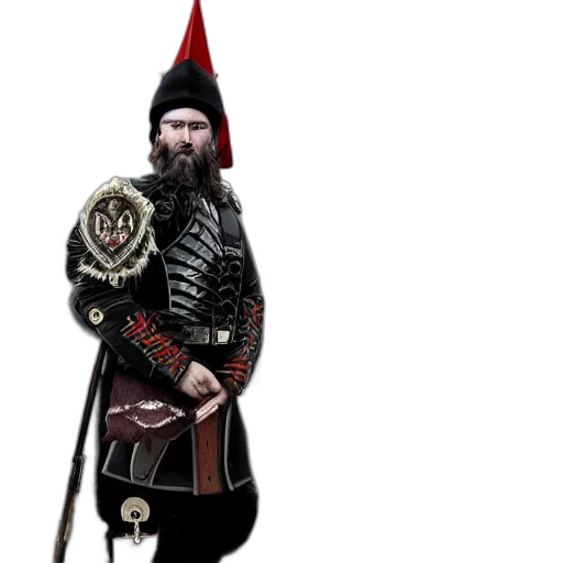 staff, hat, sword, crown transparent PNG cut-out