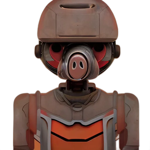 robot, mask, staff, face transparent PNG cut-out