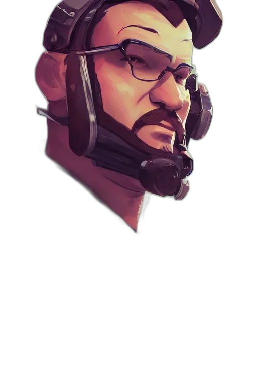 face, staff, jacket, mask transparent PNG cut-out