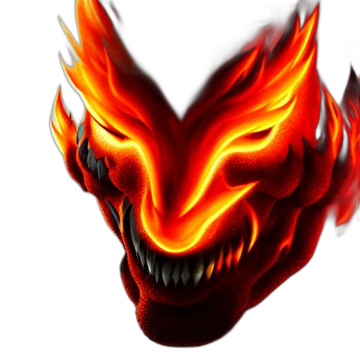 dragon, mask, face, creature transparent PNG cut-out