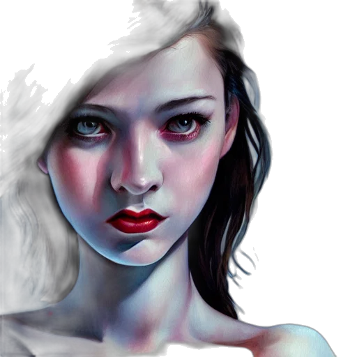 face, mask, photorealistic, fantasy art transparent PNG cut-out
