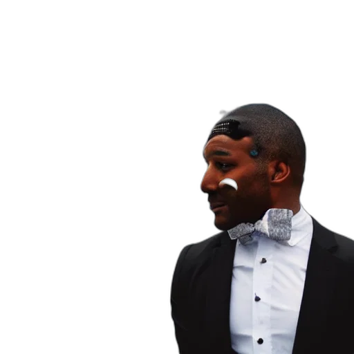 jacket, face, staff, mask transparent PNG cut-out