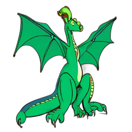 dragon, staff, animal, pixel art transparent PNG cut-out