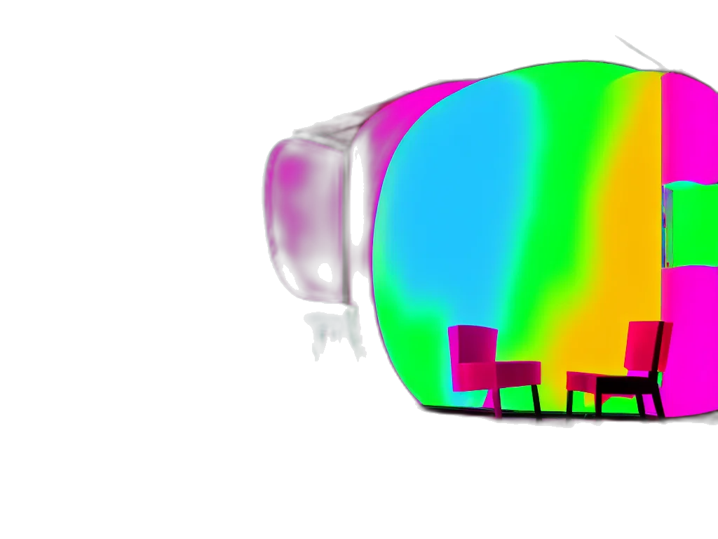 vaporwave, 3d render, cyberpunk, concept art transparent PNG cut-out