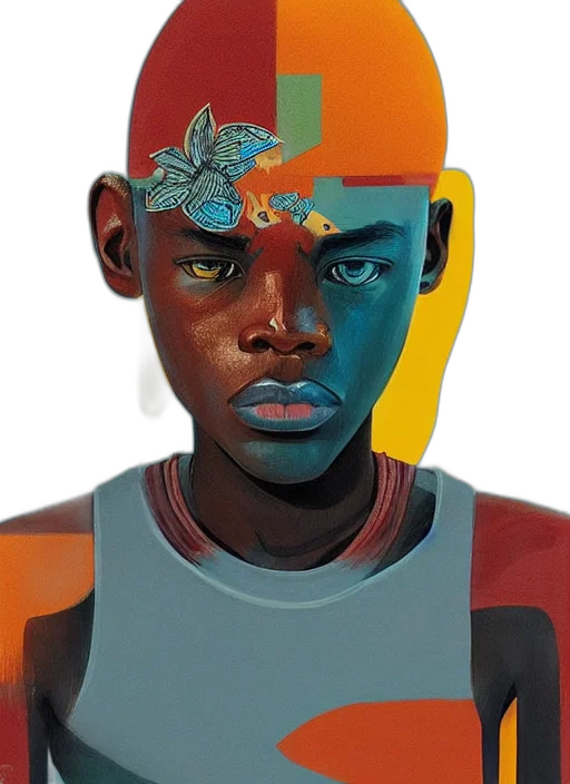 face, mask, crown, robot transparent PNG cut-out