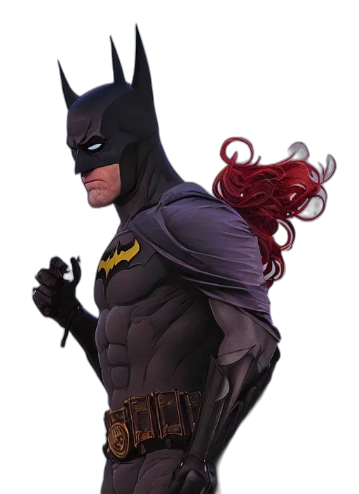 comic book art, concept art, fantasy art, cartoon transparent PNG cut-out