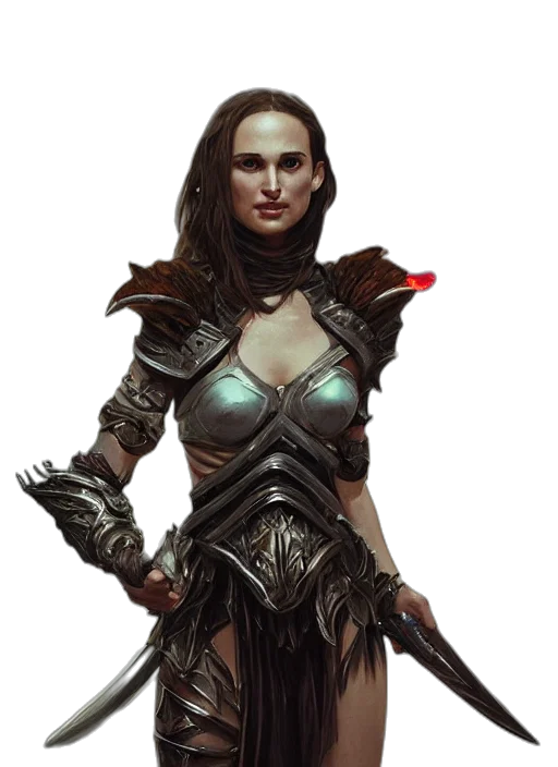 fantasy art, concept art, comic book art, pixel art transparent PNG cut-out