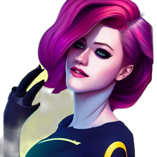 face, concept art, fantasy art, comic book art transparent PNG cut-out