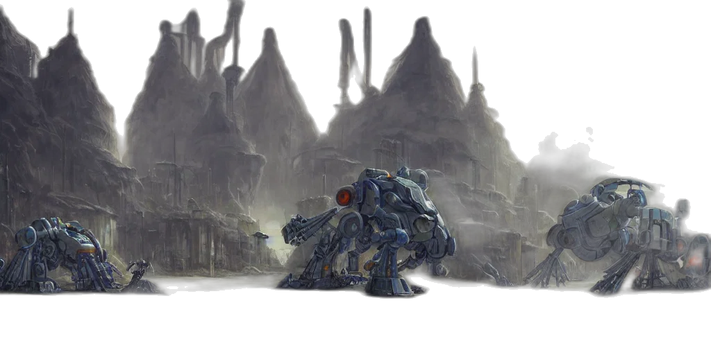 robot, creature, weapon, dragon transparent PNG cut-out