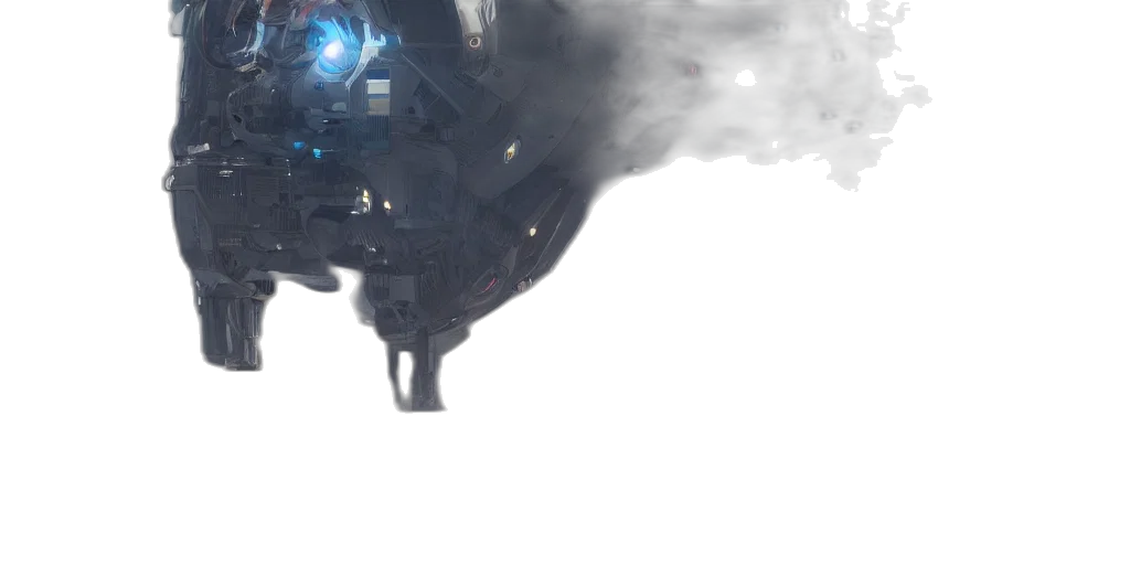 robot, weapon, dragon, mask transparent PNG cut-out
