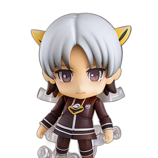 3d render, taco, nendoroid, figurine transparent PNG cut-out