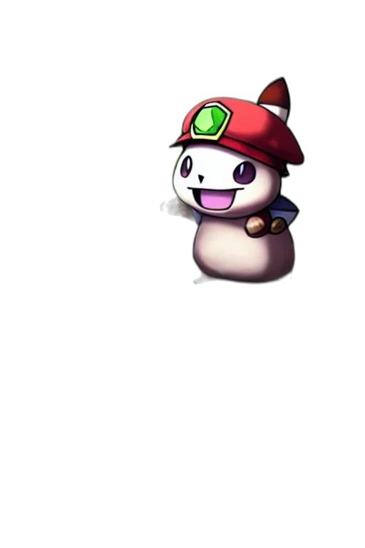 hat, staff, animal, creature transparent PNG cut-out