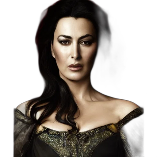 dress, jewelry, face, photorealistic transparent PNG cut-out