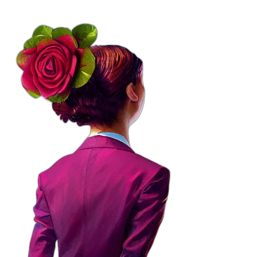 flower, crown, hat, dress transparent PNG cut-out