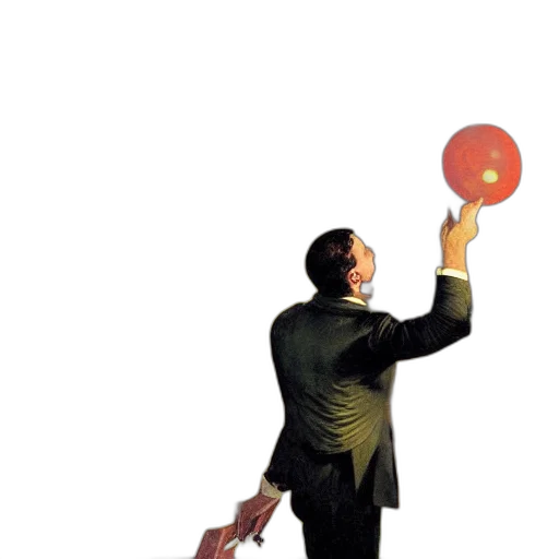 staff, umbrella, concept art, photorealistic transparent PNG cut-out