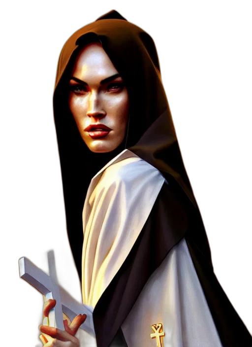staff, sword, jacket, face transparent PNG cut-out