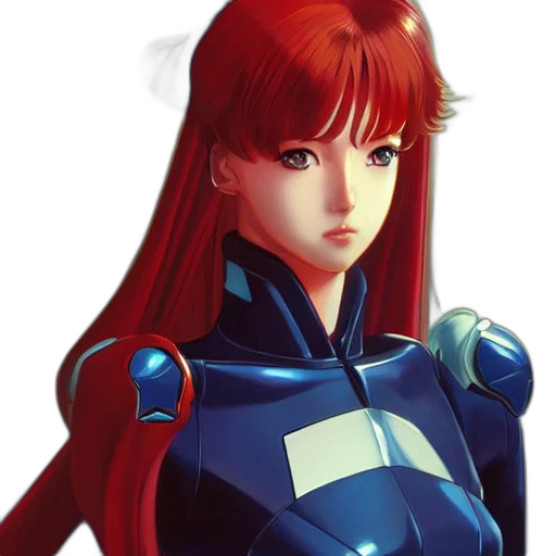 robot, face, concept art, anime transparent PNG cut-out