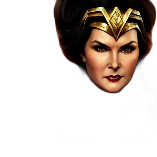 crown, face, jewelry, comic book art transparent PNG cut-out