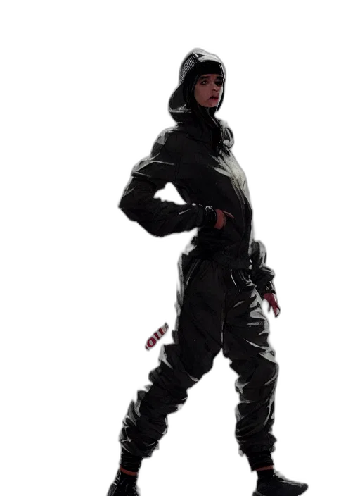 jacket, staff, creature, concept art transparent PNG cut-out