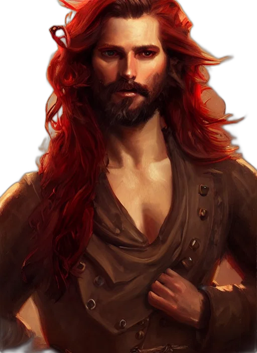 fantasy art, concept art, photorealistic, oil painting transparent PNG cut-out