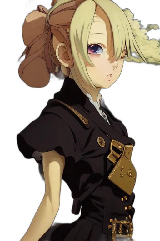 staff, crown, dress, jacket transparent PNG cut-out