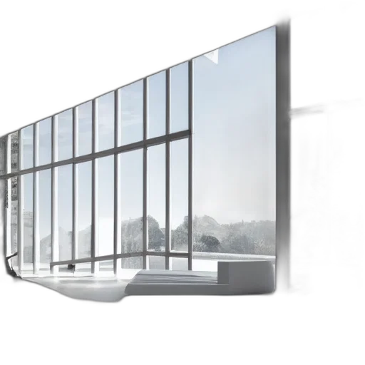building, furniture, 3d render, photorealistic transparent PNG cut-out