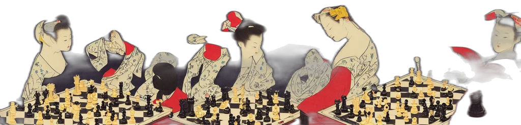 concept art, fire, chess, set transparent PNG cut-out